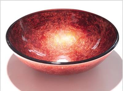 bathroom glass vessel sink red 8002 sell on ebay amazon aliexpress