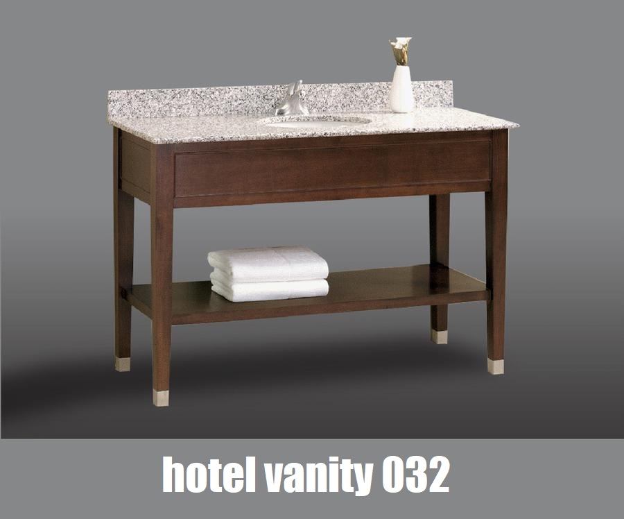 48inch hotel bathroom vanity cabinet toilet lavatory sink granite counter top