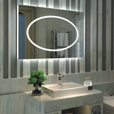 Amazon Com Kaasun Illuminated Bathroom Mirror Led Wall Mounted