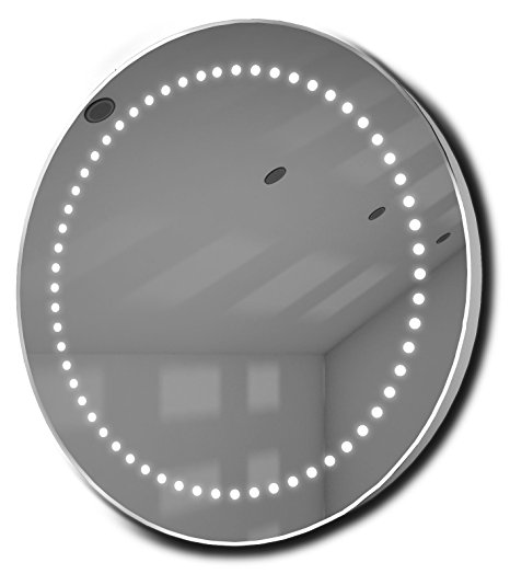 24inch round shape LED Bathroom Mirror with sensitive touch