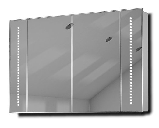 LED Illuminated Bathroom Mirror Cabinet With Sensor touch