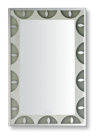 45x60 50x70 rectangular frosted glass bathroom mirror