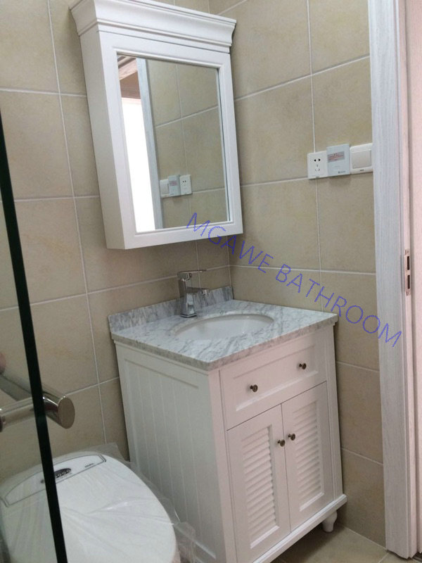 medicine bathroom cabinet with marble top vanity