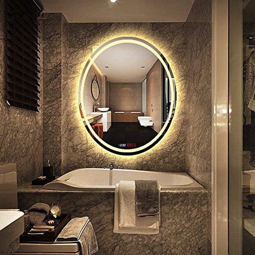 bathroom vanity led mirror
